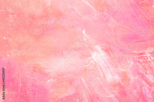 Pink abstract painting background