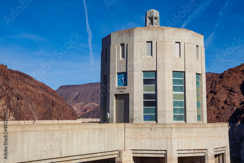 Hoover Dam along the Colorado River
