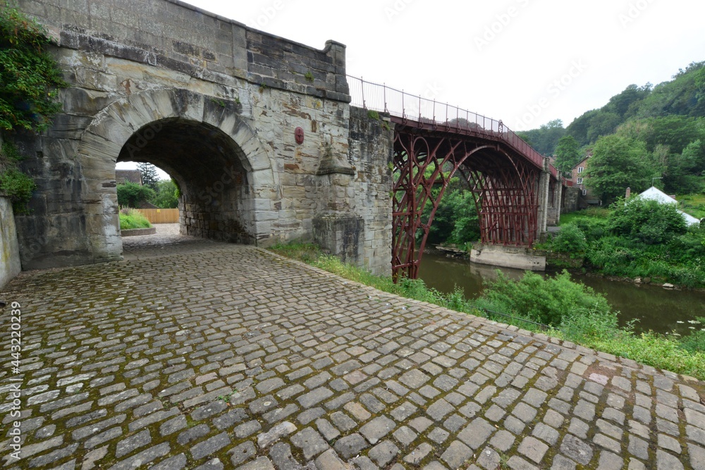 The Iron Bridge that crosses the River Severn in Shropshire is the first bridge to be made of cast iron. It was built in 1779.