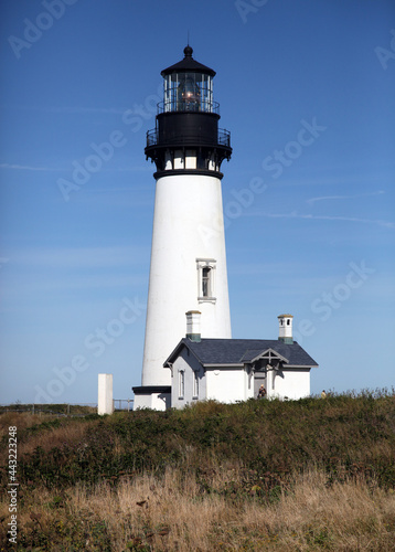 Yaquina Head lighthouse, Newport Beach Oregon USA 