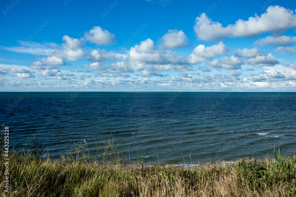 Beautiful and calm summer seascape. Beautiful and calm summer seascape.