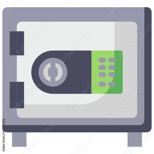 safebox flat icon