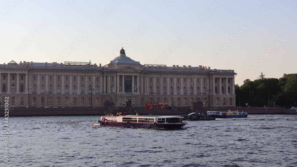 Petersburg views whilst travveling on boat