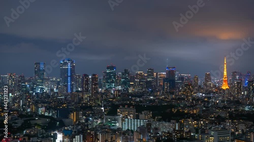 Wallpaper Mural 東京風景・タイムラプス Torontodigital.ca