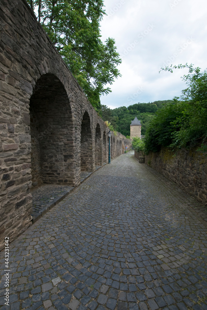 Bad Münstereifel, Stadtmauer mit Stadttor