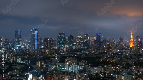 Wallpaper Mural 東京風景・タイムラプス Torontodigital.ca