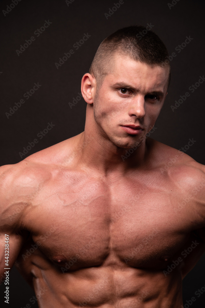 Portrait of bodybuilder