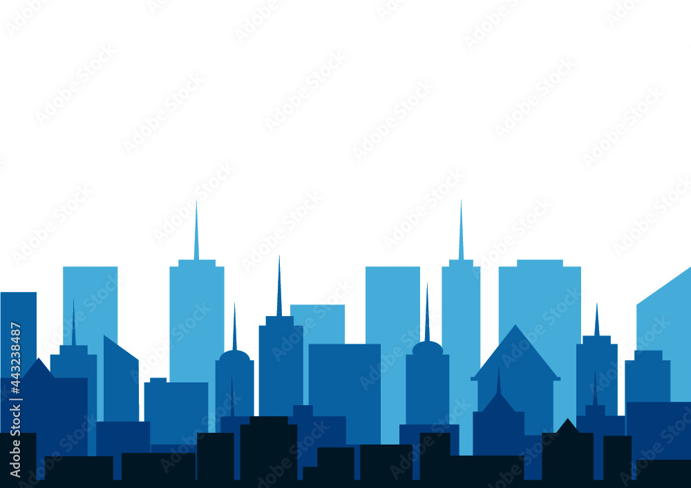 Abstract city skyline | City Vector Background