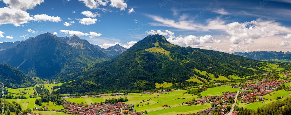 Alps mountain landscape Bavaria Germany