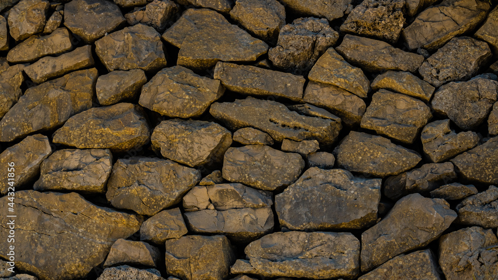 Fototapeta premium natural stone wall background