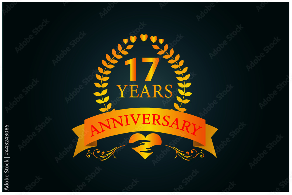 17 years anniversary new logo design 17 years anniversary new logo design