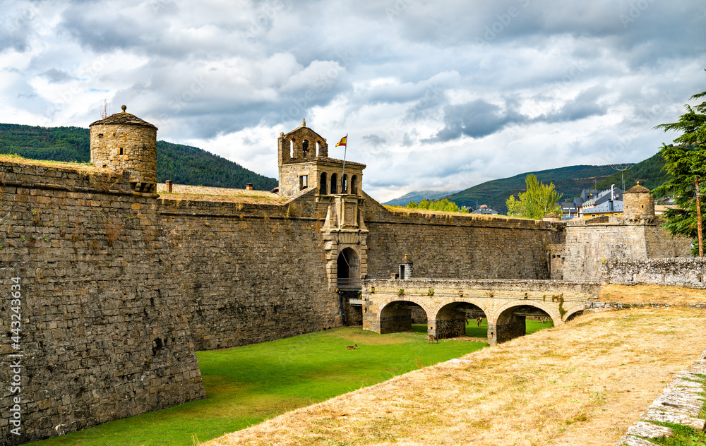 Citadel of Jaca in Spain