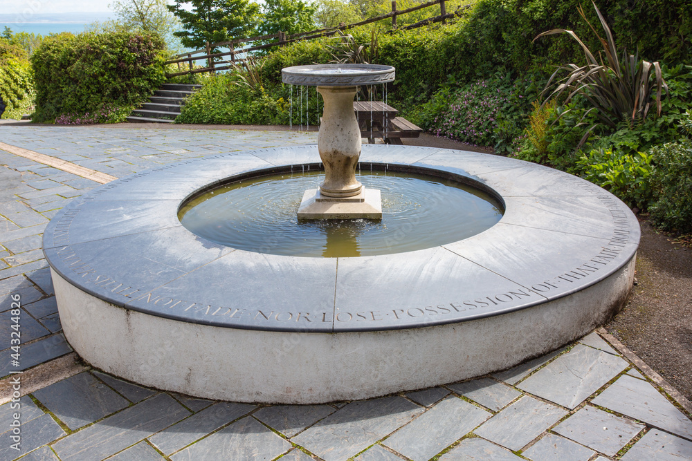 Diamond Jubilee fountain at Clovelly visitor centre