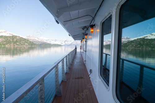 Ship's deck in South East Alaska © David Katz