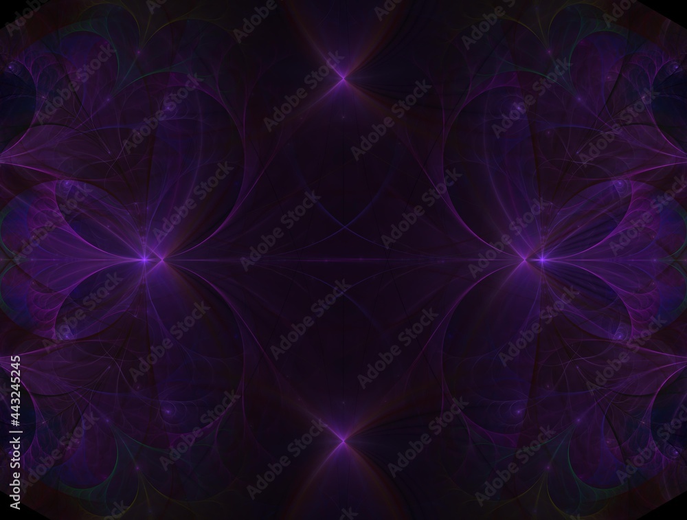 Imaginatory fractal background generated Image