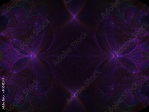 Imaginatory fractal background generated Image