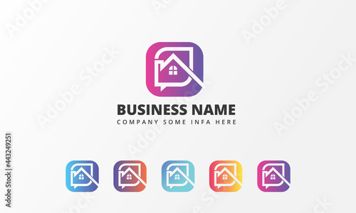 Modern Home Logo Design