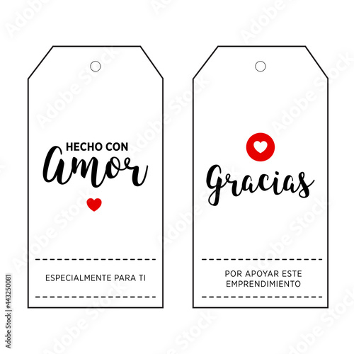 gracias por tu compra producto artesanal hecho con amor