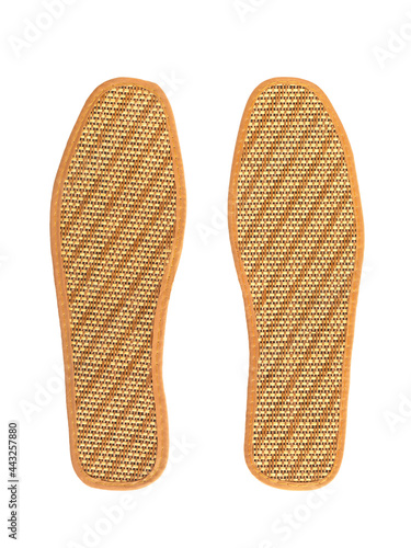 A removable bamboo insole, shoe insert, foot orthosis or inner sole Asia