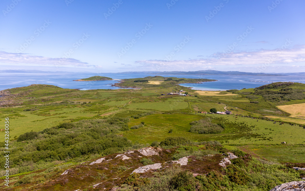 View of the Isle of Gigha, Scotland, UK