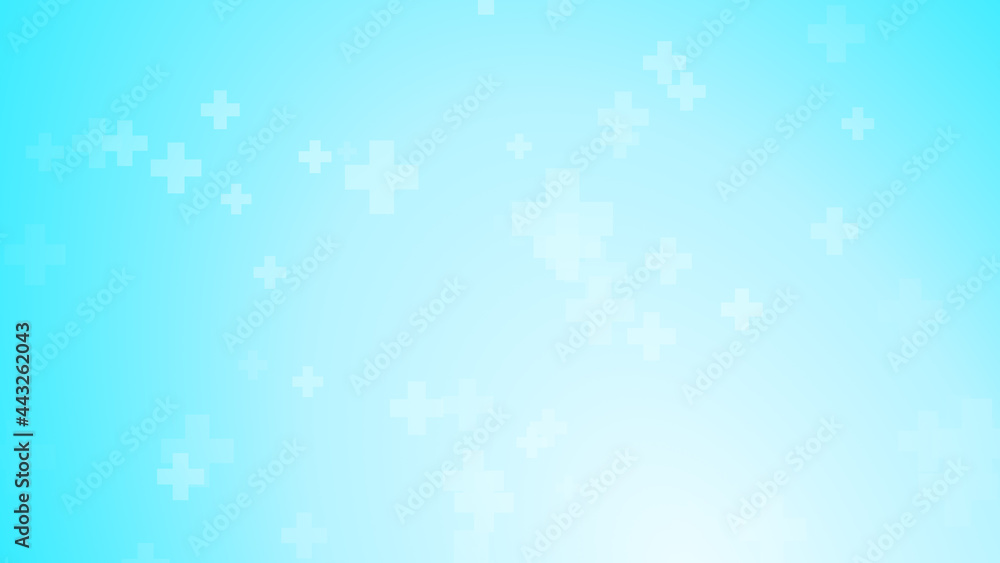 Medical health blue cross pattern background. Abstract healthcare technology and science concept. Medical health blue cross pattern background. Abstract healthcare technology and science concept.