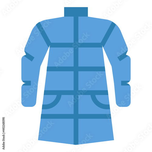 jacket flat icon