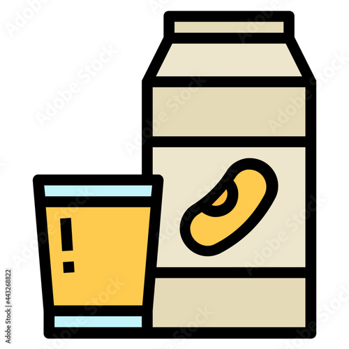 soy Color line icon