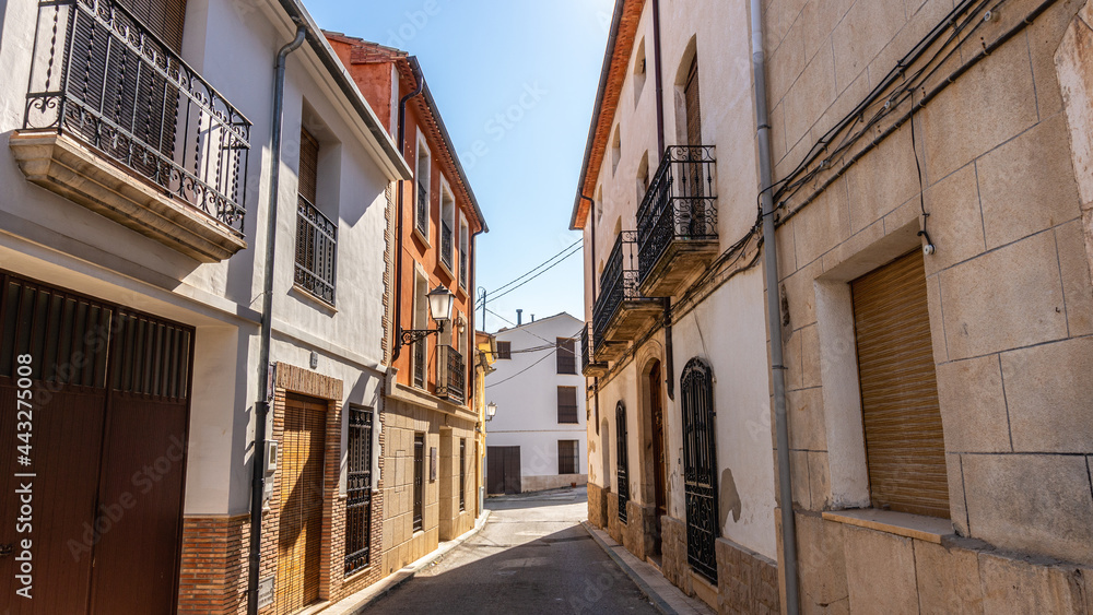streets of Gaianes, in the province of Alicante, Spain.