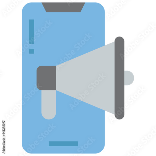 ads flat icon