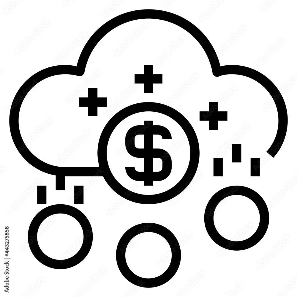 cloud line icon cloud line icon