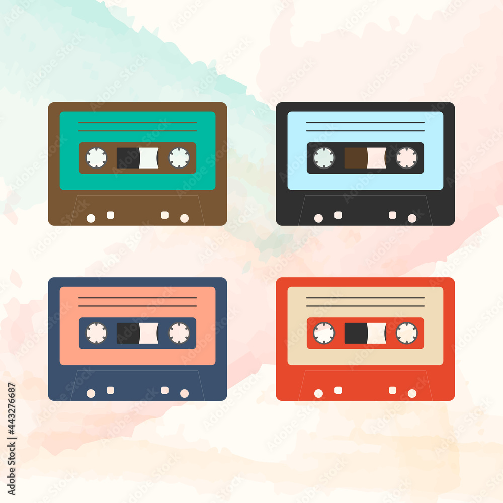 Vintage tape cassette