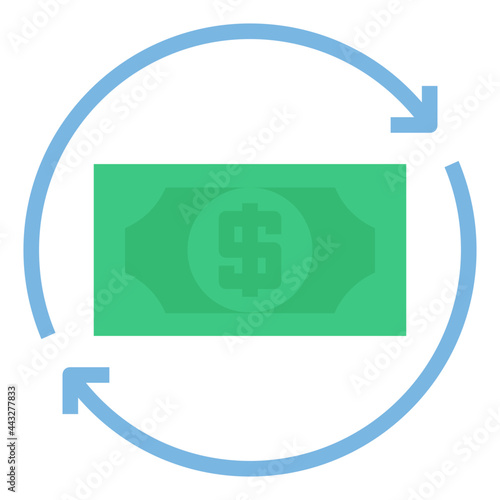 cashback flat icon