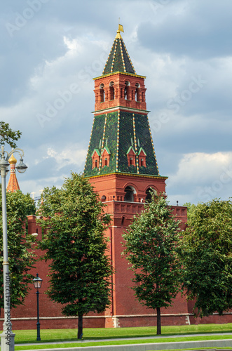 The second unnamed tower. Moscow Kremlin High quality photo