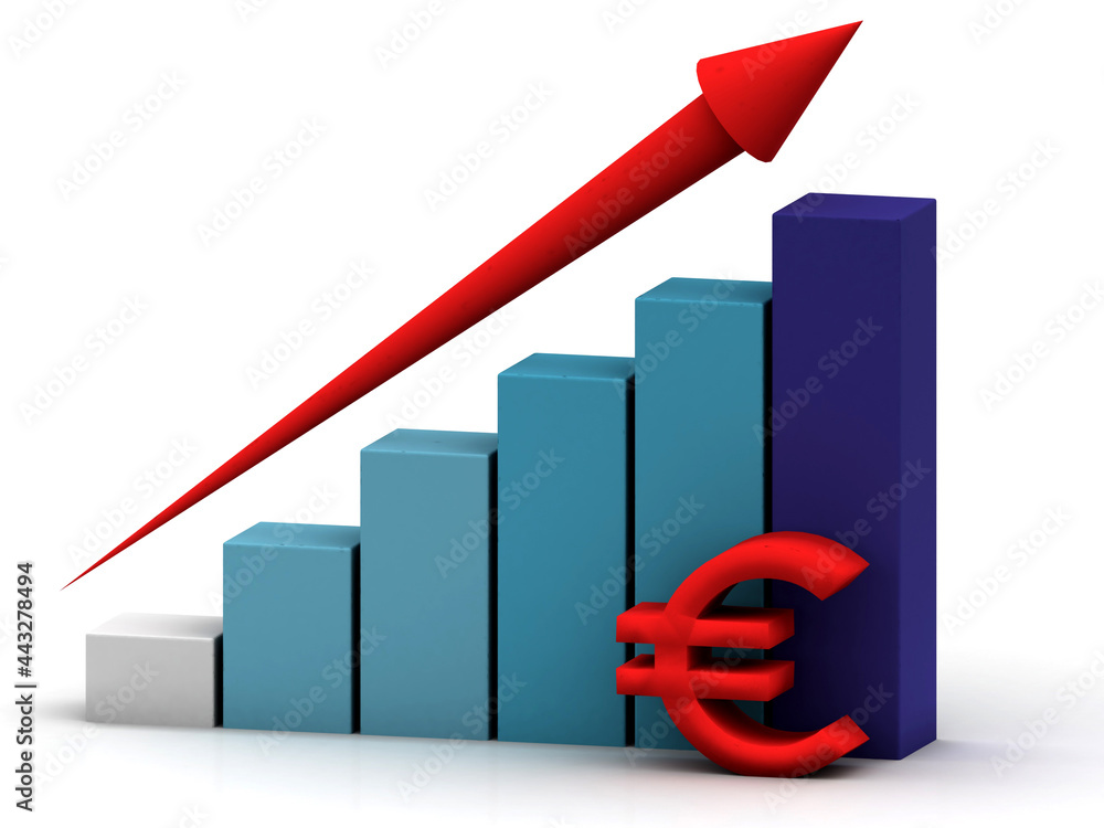 3d rendering Stock market online business concept. business Graph 3d rendering Stock market online business concept. business Graph