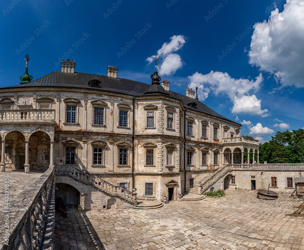 Old Pidhirtsi Castle, village Podgortsy, Lviv region, Ukraine
