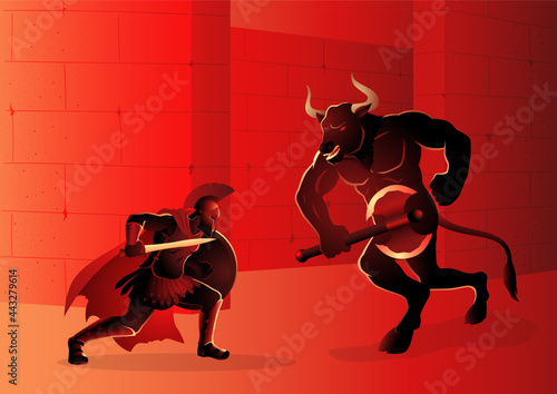 Theseus versus Minotaur