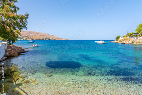 Agia Marina in Leros Island, Greece © nejdetduzen