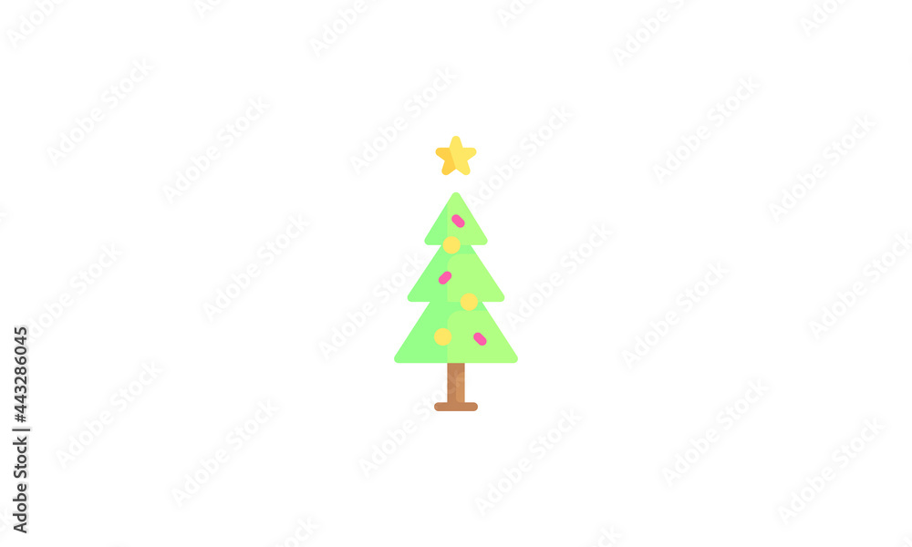 Christmas Tree Vector Silhouette Christmas Tree Vector Silhouette
