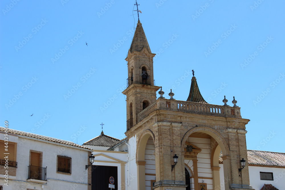 Sanctuary Parroquia de Jesús Nazareno in Puente Genil (Cordoba, Spain) Sanctuary Parroquia de Jesús Nazareno in Puente Genil (Cordoba, Spain)