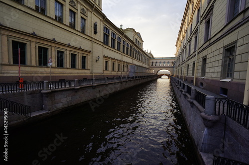 The rivers and canals of St. Petersburg in winter and spring.
