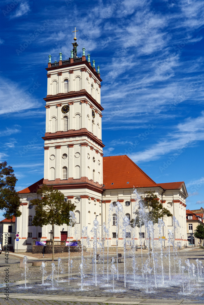 Obraz premium Stadtkirche in Neustrelitz