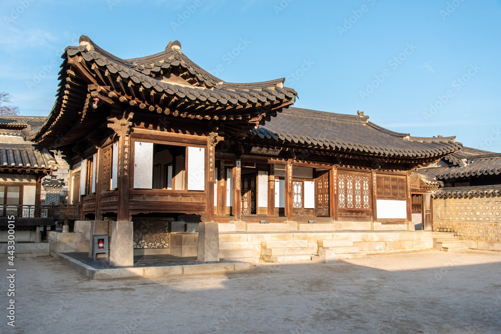 Nakseonjae residence in the royal Palace in Seoul, South Korea