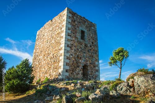 King Vamba Castle in the geodetic place of 