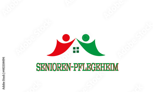 Senioren-Pflegeheim Logo, Altersheim Logo ,Pflegeheim Logo