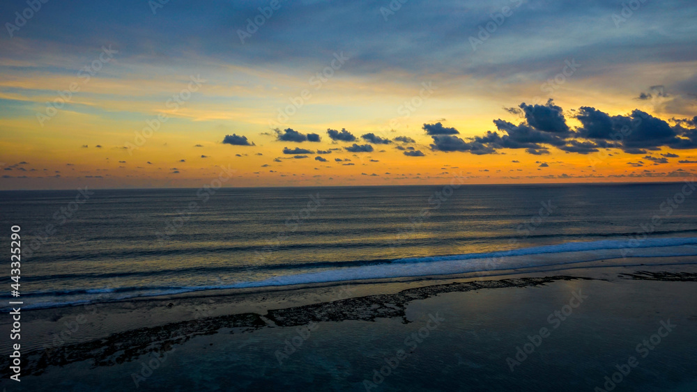 Fototapeta premium sunset on the beach