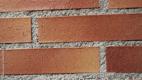 Wallpaper Mural Brick wall close up. Dolly Shot Torontodigital.ca