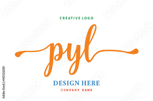 PYL lettering logo is simple, easy to understand and authoritative