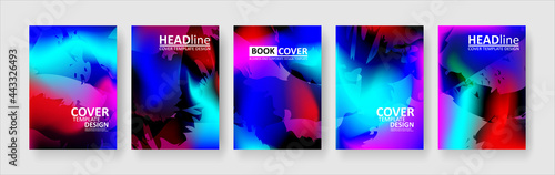 abstract background with gradient color. Applicable for design cover, presentation, invitation, flyer, annual report, poster and business card, desing packaging - Vector