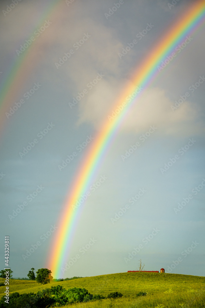 Beginning of rainbow Beginning of rainbow