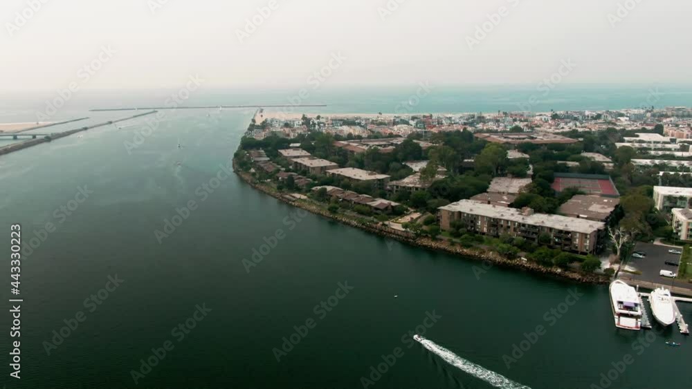 Aerial: Marina Del Rey, Los Angeles USA Aerial: Marina Del Rey, Los Angeles USA